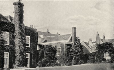 Henry James (1843-1916) hus ved Rye af English Photographer