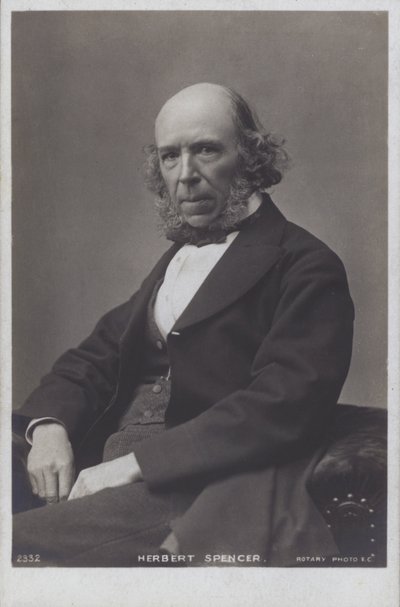 Herbert Spencer (s/h foto) af English Photographer