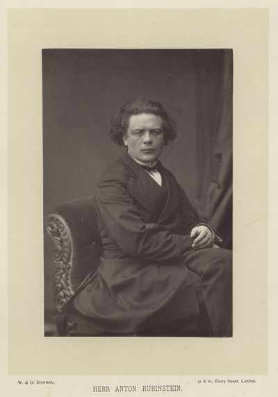 Herr Anton Rubinstein af English Photographer