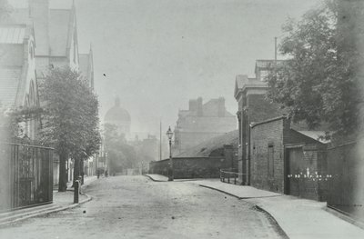 Highgate Archway: vestlig tilgang, 1896 af English Photographer
