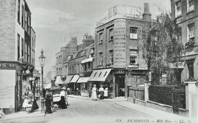 Hill Rise, Richmond: generel udsigt, 1895 af English Photographer