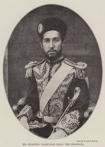 Hans Højhed Nasrullah Khan, Shahzada af English Photographer