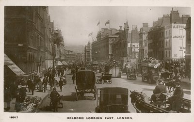 Holborn kigger mod øst, London af English Photographer