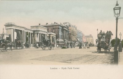 Hyde Park Corner, London af English Photographer