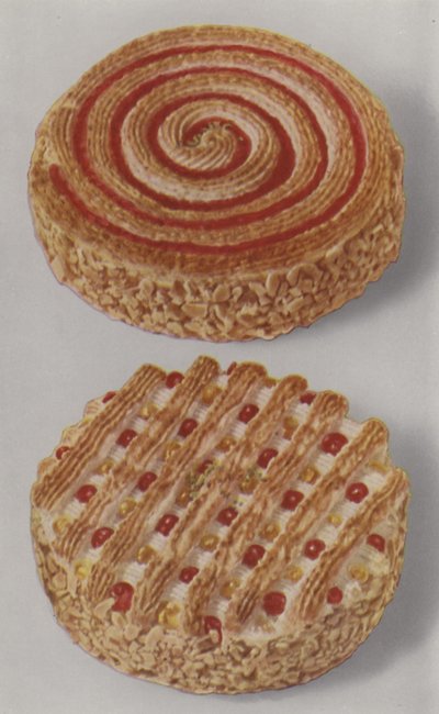 Illustration til marcipanbrochure (farvefoto) af English Photographer