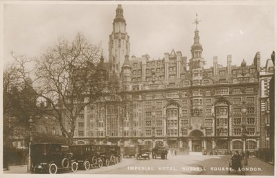 Imperial Hotel, Russell Square, London af English Photographer