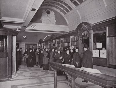 I Carnegie Central Library, Hammersmith af English Photographer