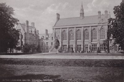 I Grounds Balliol College, Oxford af English Photographer