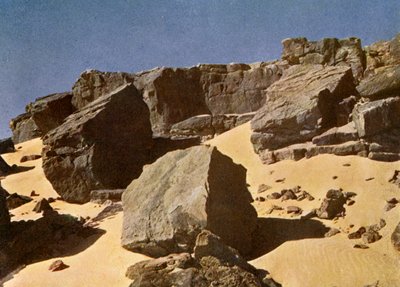 I Sahara, Egypten af English Photographer