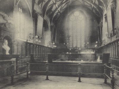 Interiør, Exeter Guildhall, Devon af English Photographer