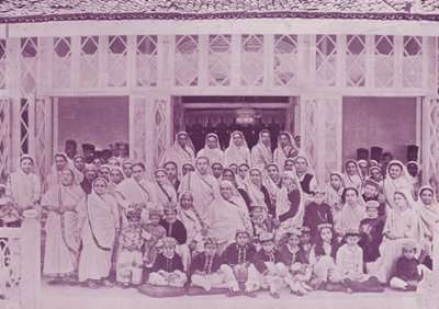 Investiture Navjoti-ceremoni ved House of Sir Dinshaw Petit, Baronet af English Photographer
