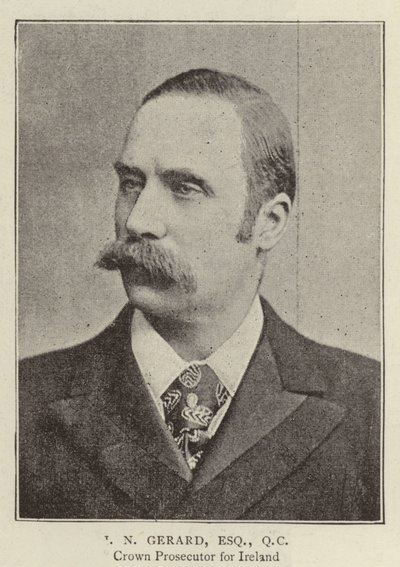 J N Gerard, Esquire, QC af English Photographer
