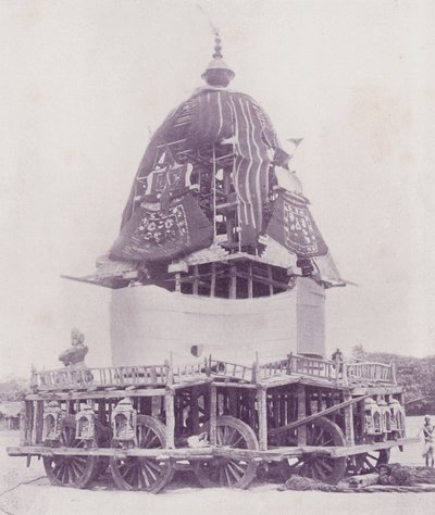 Jagannath bil, Puri af English Photographer