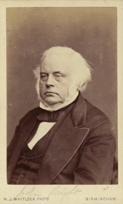 John Bright af English Photographer