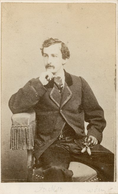 John Wilkes Booth af English Photographer