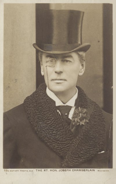Joseph Chamberlain af English Photographer