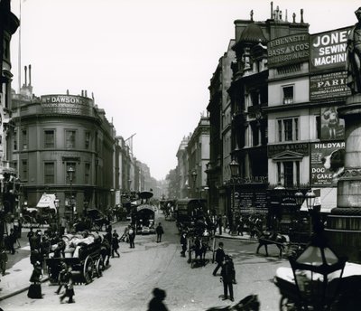 King William Street, London, fotografi af English Photographer