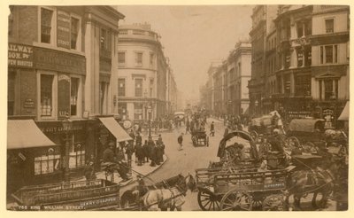 King William Street, London, fotografi af English Photographer
