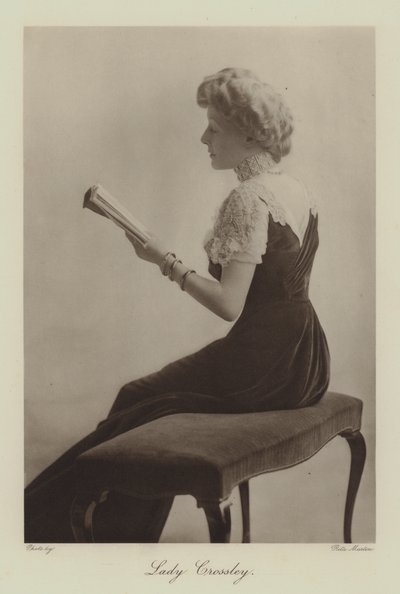 Lady Crossley (s/h-foto) af English Photographer