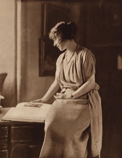 Lady Elizabeth Bowes-Lyon, kommende dronning af kong George VI af English Photographer