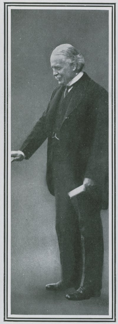 Lady Nancy Astors sponsor, Lloyd George af English Photographer