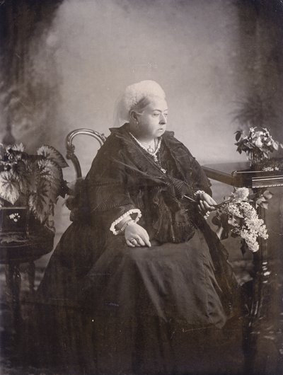 Sidste foto taget af dronning Victoria på Balmoral af English Photographer