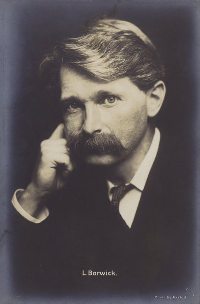 Leonard Borwick, engelsk koncertpianist (1868-1925) af English Photographer