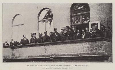Li-Hung-Chang i Tyskland, besøg hos prins Bismarck i Friedrichsruhe af English Photographer