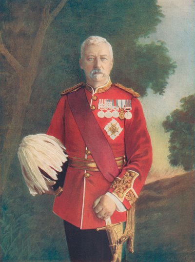 Generalløjtnant Sir R. C. Low. Kommanderende for Bombay-hæren af English Photographer