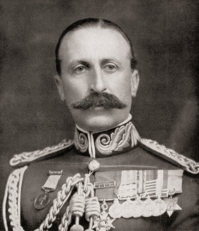Generalløjtnant Sir Edwin Alfred Hervey Alderson, fra The Illustrated War News, 1915 af English Photographer