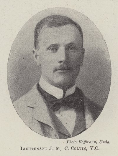 Løjtnant J M C Colvin, VC af English Photographer