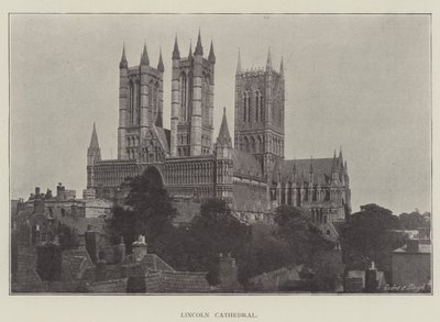Lincoln katedral af English Photographer