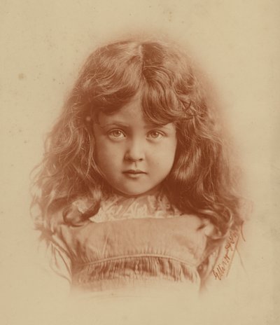Lille pige (s/h foto) af English Photographer