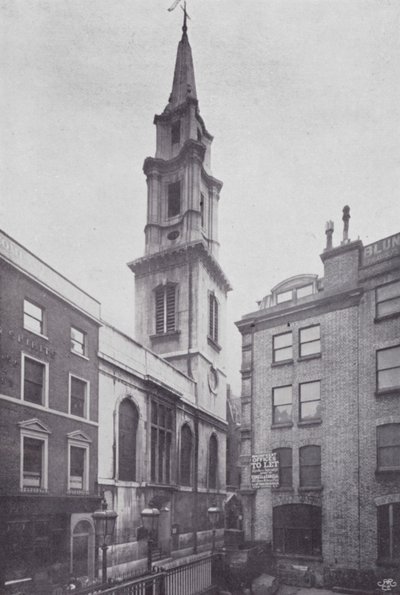 London City Churches: St Vedast (s/h foto) af English Photographer