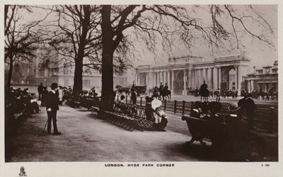 London, Hyde Park Corner af English Photographer