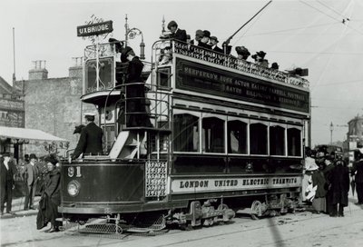 London United Electric Tramways af English Photographer