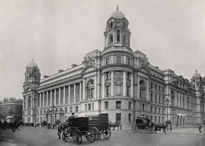 London: War Office, Whitehall (s/h foto) af English Photographer