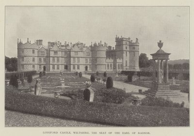 Longford Castle, Wiltshire, sæde for jarlen af Radnor af English Photographer