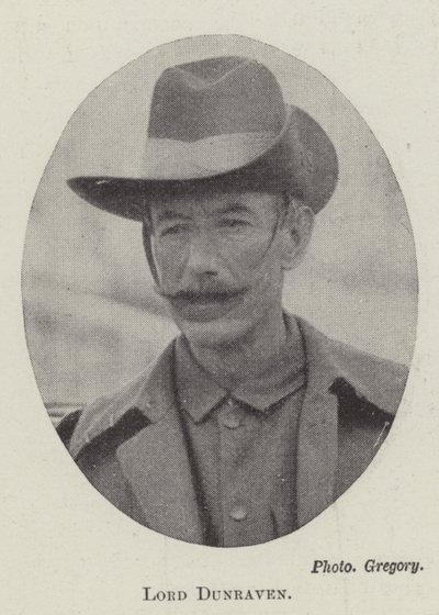 Lord Dunraven af English Photographer