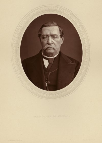 Lord Napier af Magdala af English Photographer