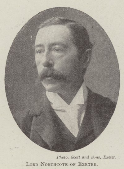 Lord Northcote af Exeter af English Photographer