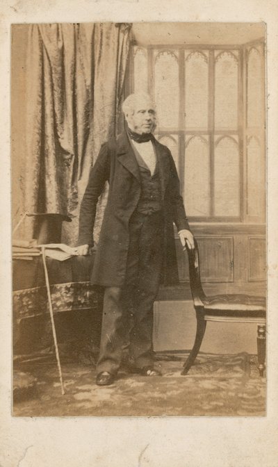 Lord Palmerston af English Photographer
