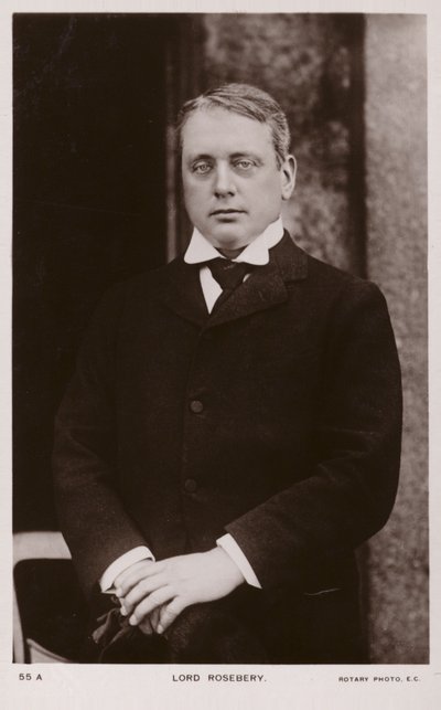 Lord Rosebery af English Photographer