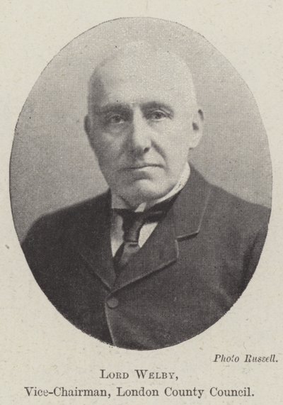 Lord Welby, næstformand, London County Council af English Photographer