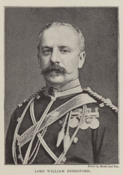 Lord William Beresford af English Photographer
