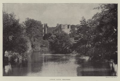 Ludlow Castle, Shropshire af English Photographer