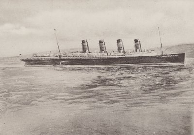 MSS "Mauretania" (s/h foto) af English Photographer