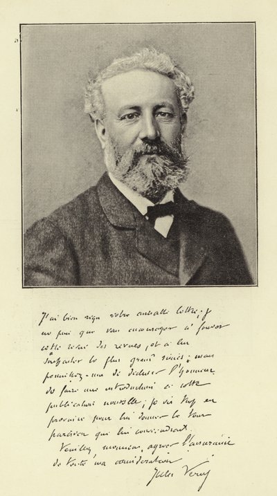M Jules Verne af English Photographer