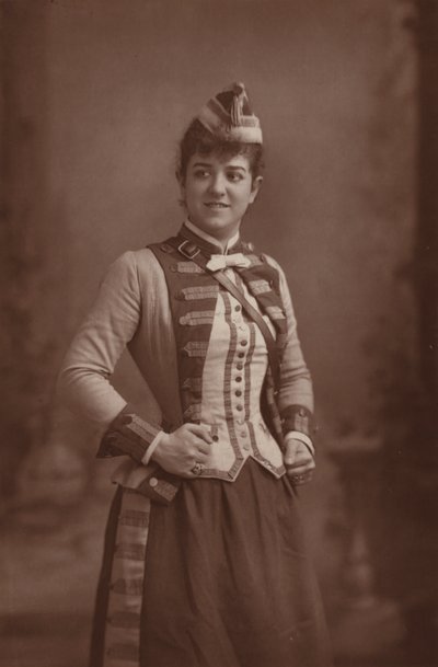 Mademoiselle Zelie de Lussan af English Photographer