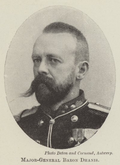 Generalmajor Baron Dhanis af English Photographer